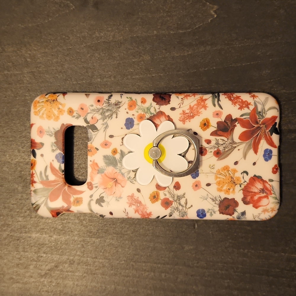 Phone case with ring attached Samsung Galaxy S10e from Velvet Caviar